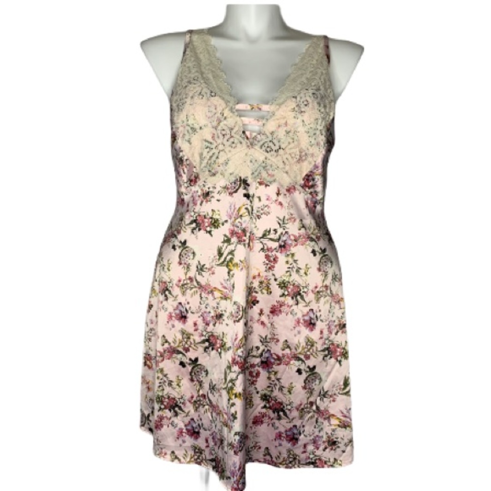 Cacique Plus Size Floral Chemise